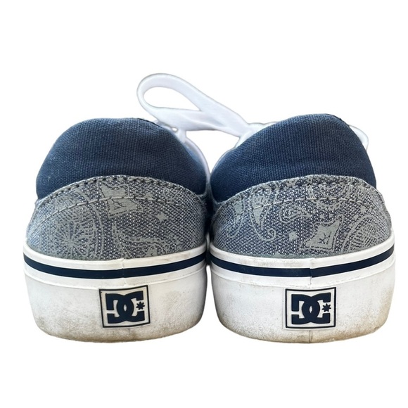 DC Shoes Trace TX SE Canvas Sneaker Insignia Blue - Picture 8 of 11